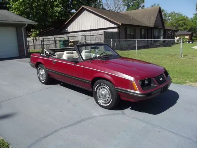 foxbody mustang 1983 glx mustang convertible