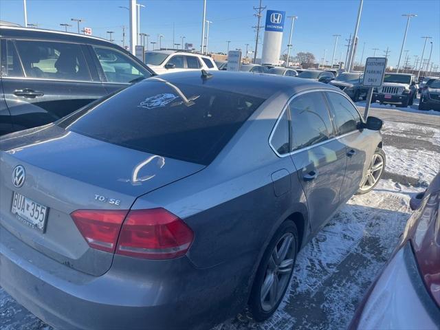 2015 volkswagen passat 2.0l tdi dsg se w/sunroof