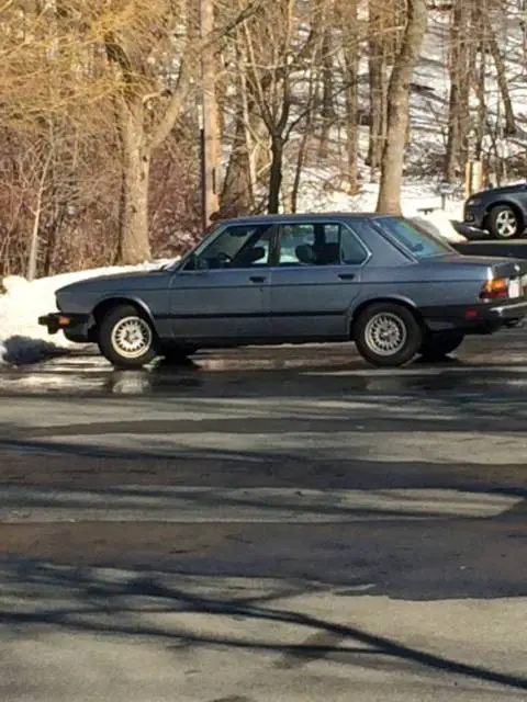 1985 bmw 528e, 124k, auto