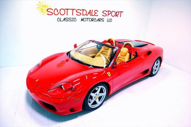 2002 ferrari 360 spider base