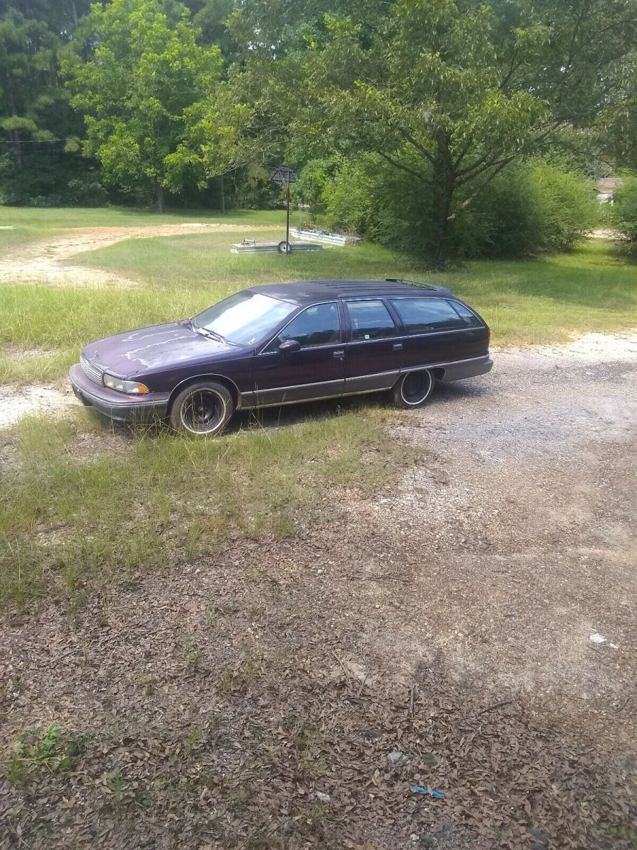 1993 chevrolet caprice wagon grey rwd automatic classic