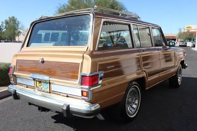 1983 jeep wagoneer limited 4x4 117820 miles topaz gold suv 360 cu in 5.9l v8 aut