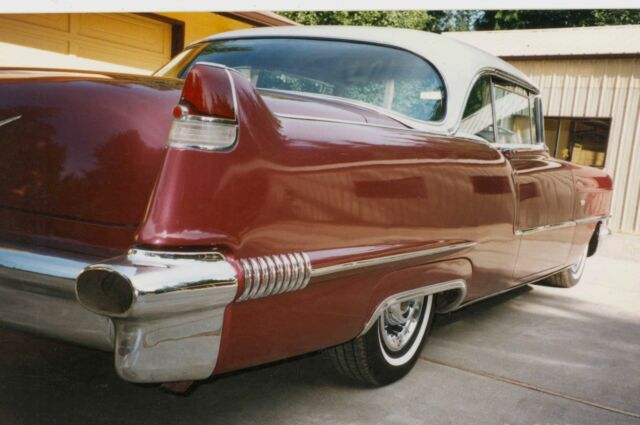 vintage 1956 cadillac coupe deville