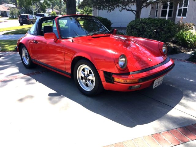 1984 porsche 911 carrera targa 130m