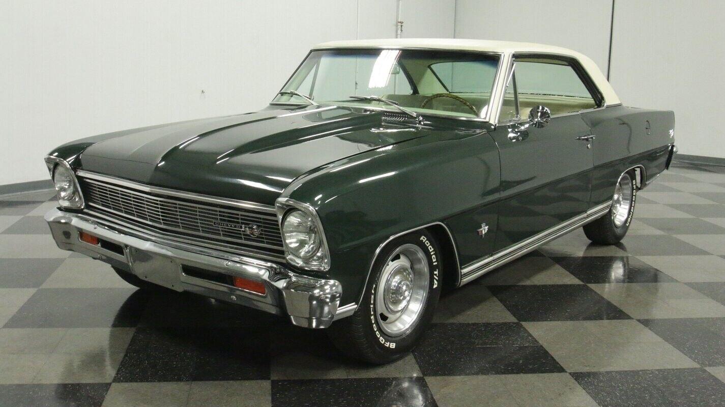 1966 chevrolet nova chevy ii ss 350 v8 auto 39959 miles
