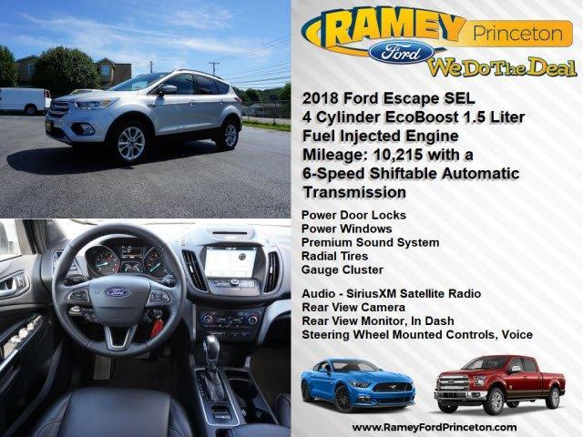 2018 ford escape sel awd sel 4dr suv for sale in elgood, west virginia