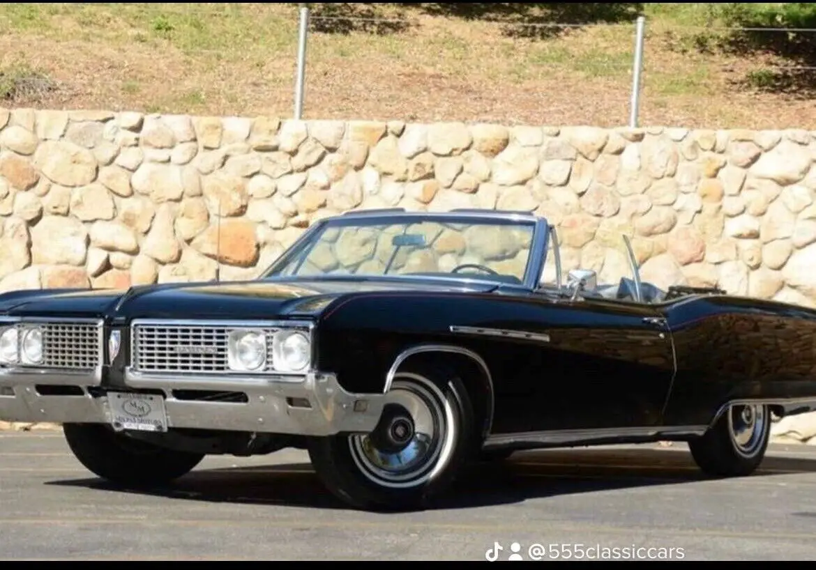 1968 buick electra convertible black rwd automatic electra 225 custom