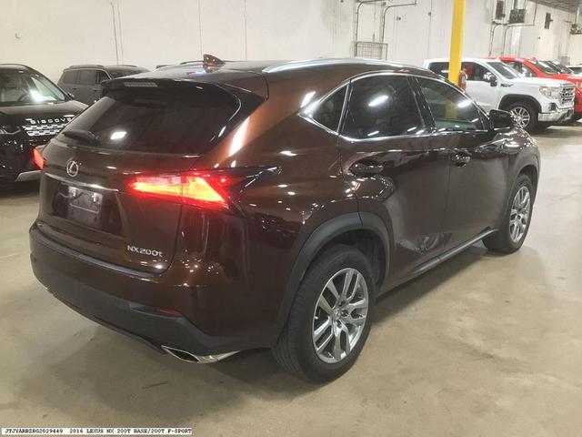 2016 lexus nx 200t base