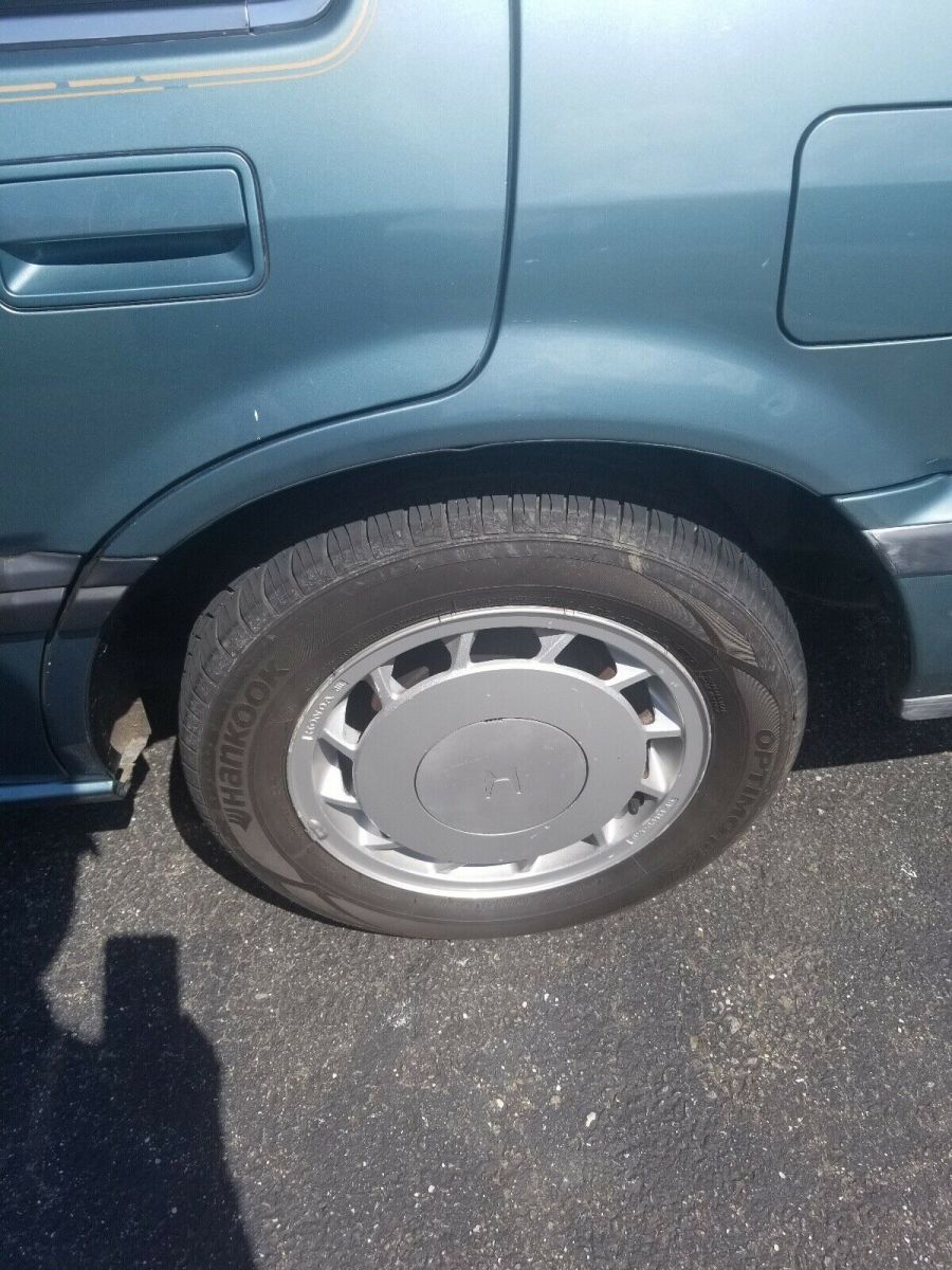 1989 honda accord sedan green fwd automatic lxi