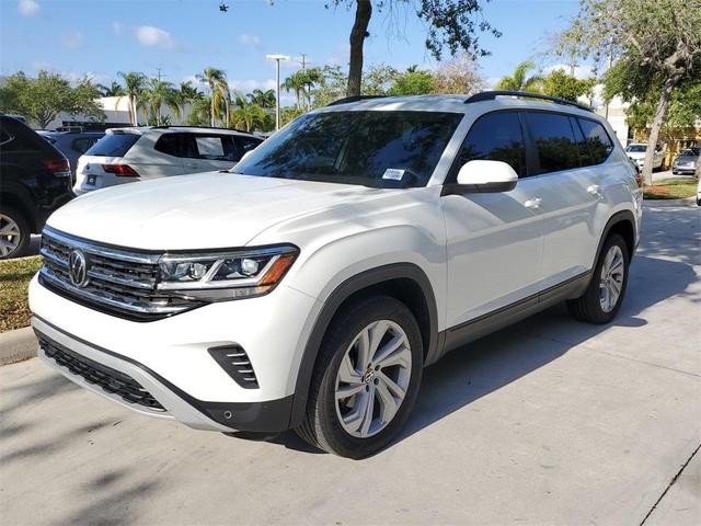 2022 volkswagen atlas 3.6l se w/technology