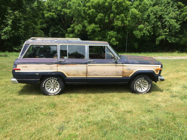 1984 jeep grand wagoneer: runs/drives, original, strong restoration candidate