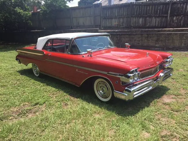 1957 mercury montclair turnpike cruiser convertable