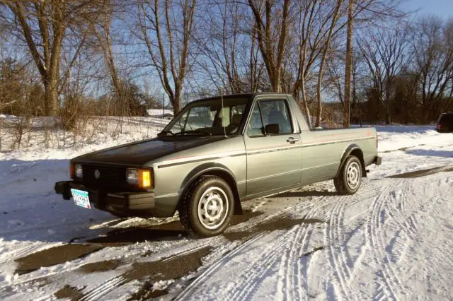 1982 volkswagen rabbit pickup black tie special edition diesel caddy