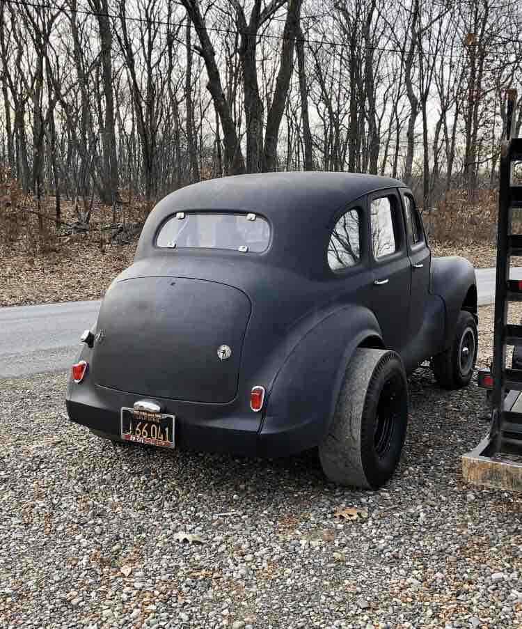 1950 austin gasser hot rod rat rod sedan black rwd automatic