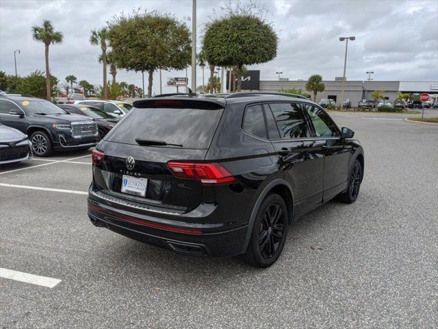 2022 volkswagen tiguan 2.0t se r-line black