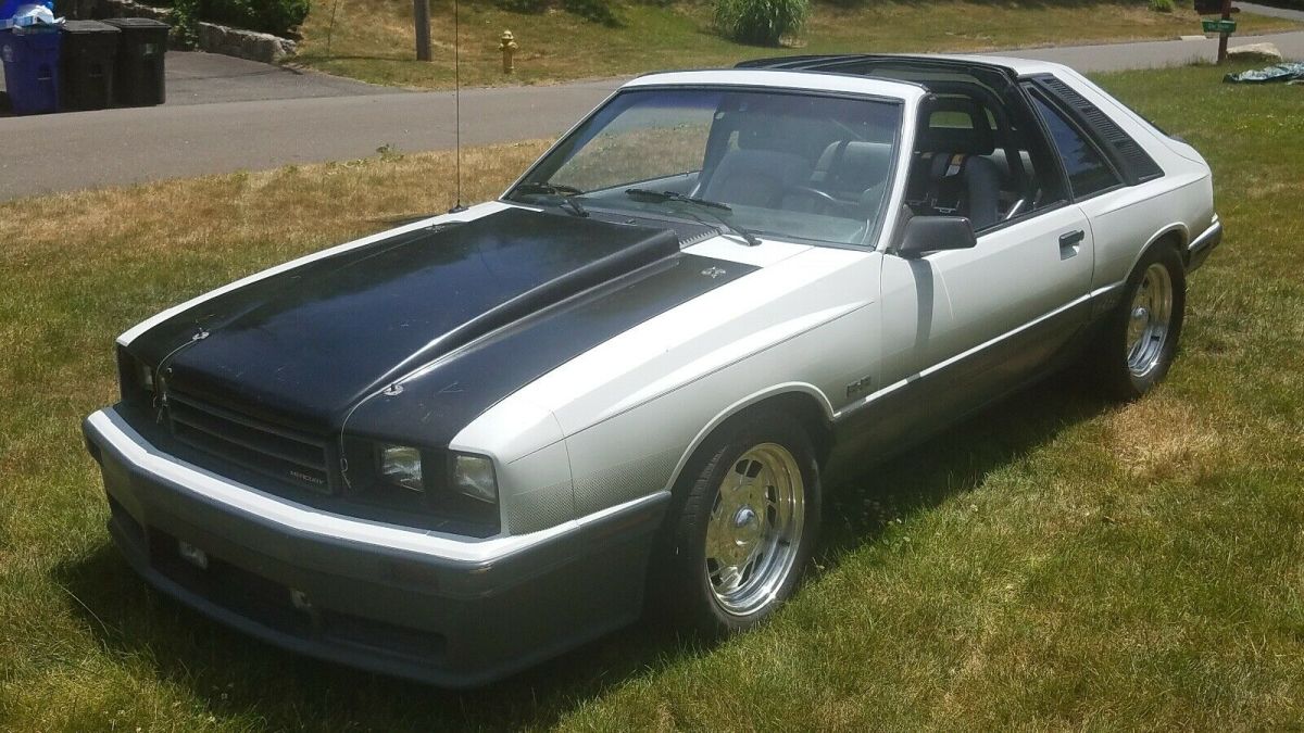 1985 mercury capri hatchback white rwd manual