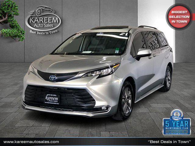 2021 toyota sienna xle 8 passenger