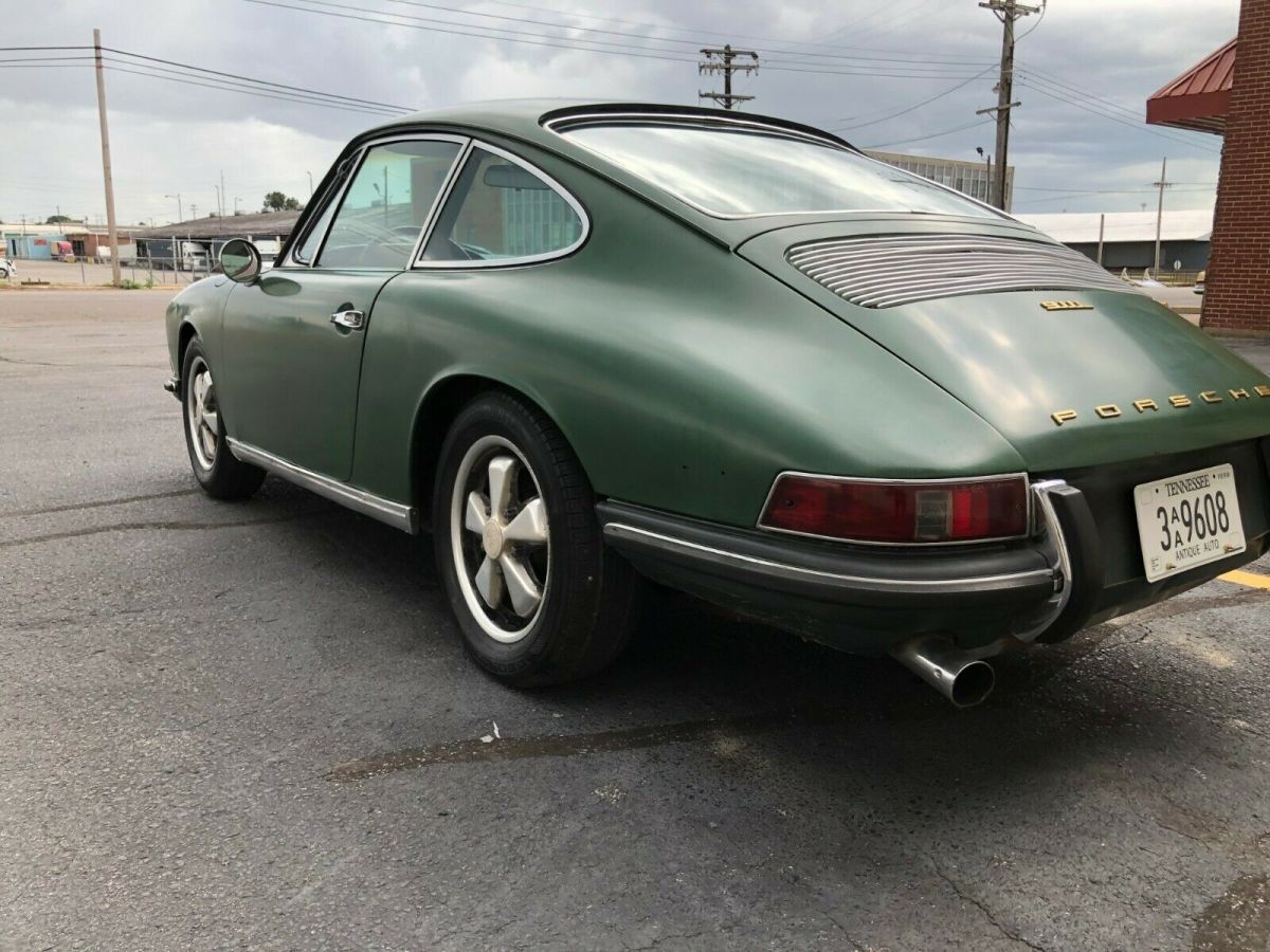 1968 porsche 911l all original survivor car numbers matching coa included