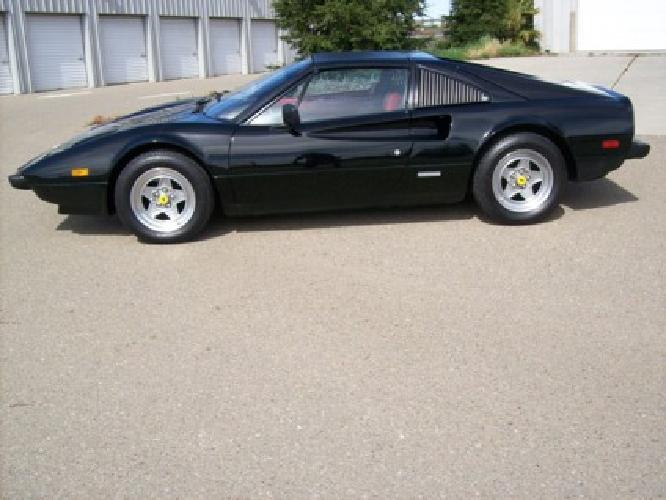 1981 308 ferrari gtsi red on tan leather in lodi, ca