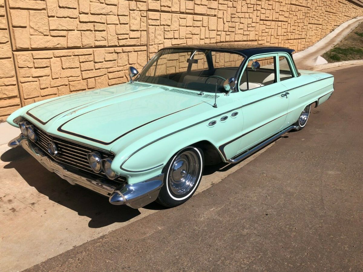61 buick lesabre 2dr sedan flatroof, mild custom, cool, reduced price