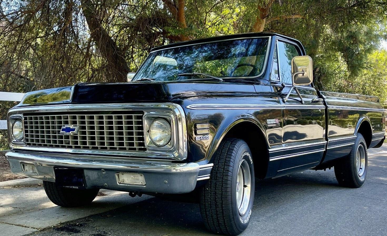 1972 chevrolet cheyenne super pickup truck