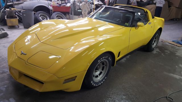 1981 corvette project car