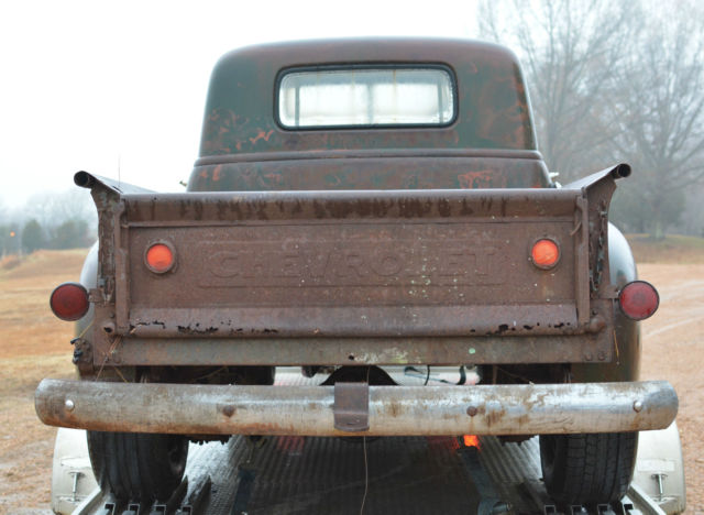 grandpaws barnfound 1953 chevrolet 3100 swb pickup truck project-awesome patina!