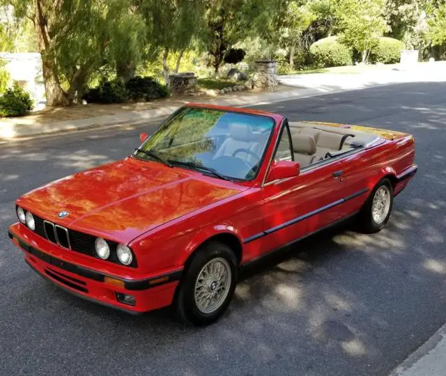 "bmw 325i e30 convertible new restoration 5 speed"