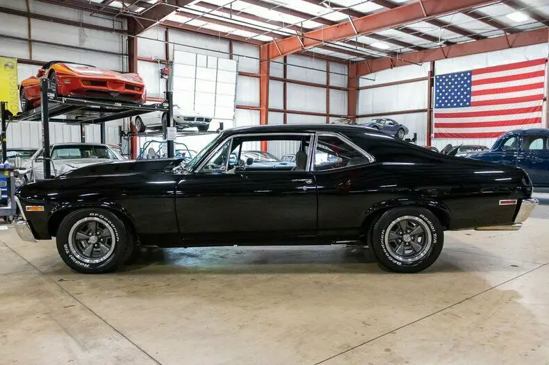 1972 chevrolet nova ss 8516 miles black coupe 502ci v8 automatic