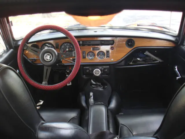 red restored antique 1970 triumph gt 6+ manual for sale by owner(car in florida)