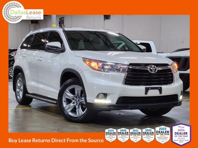 2016 toyota highlander limited