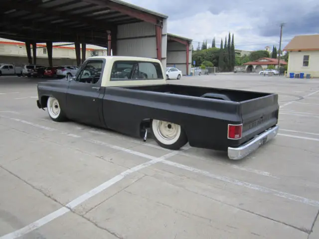 1973 chevrolet v8 truck rat rod bagged new engine wheels great driver c-10 hot