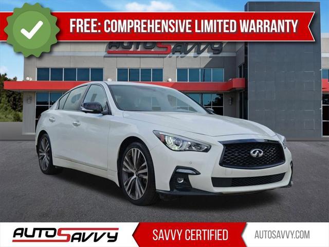 2023 infiniti q50 3.0t sensory