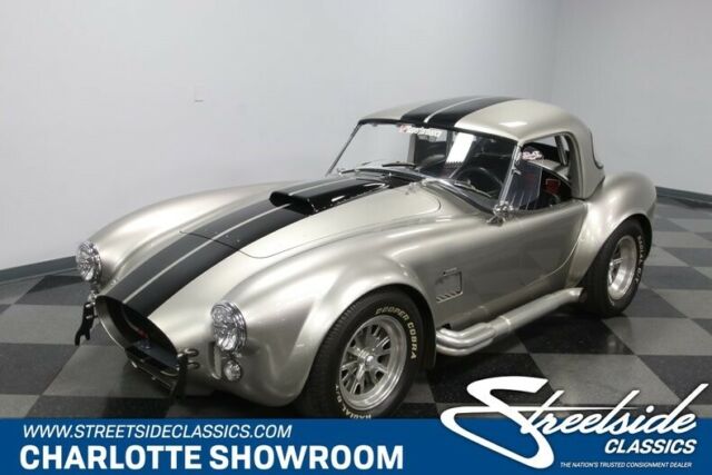 classic vintage high performance roush silver black hardtop mkiii track
