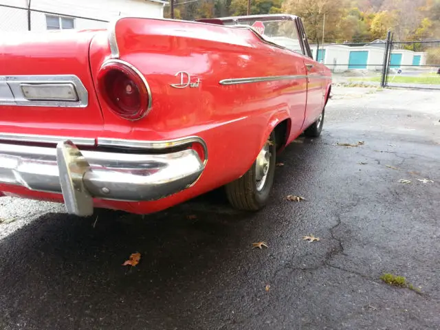 1963 dodge dart gt 3.7l convertible