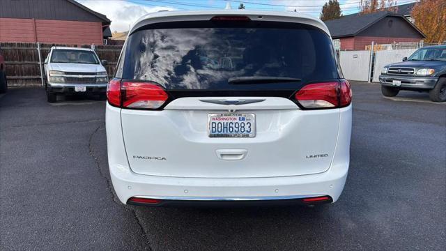 2018 chrysler pacifica limited