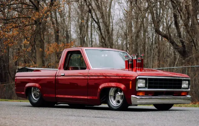 pro street ford ranger show truck isca champion, great 8, big block chevy