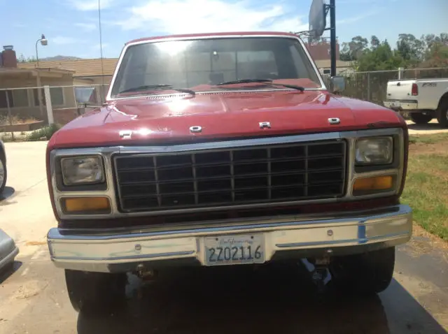 1981 ford f-250xl 4x4
