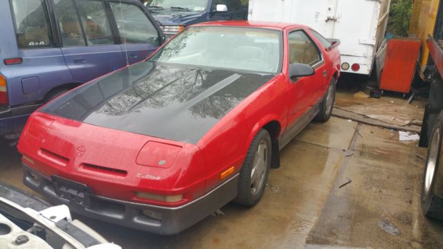 1989 dodge daytona shelby hatchback 2-door 2.2l