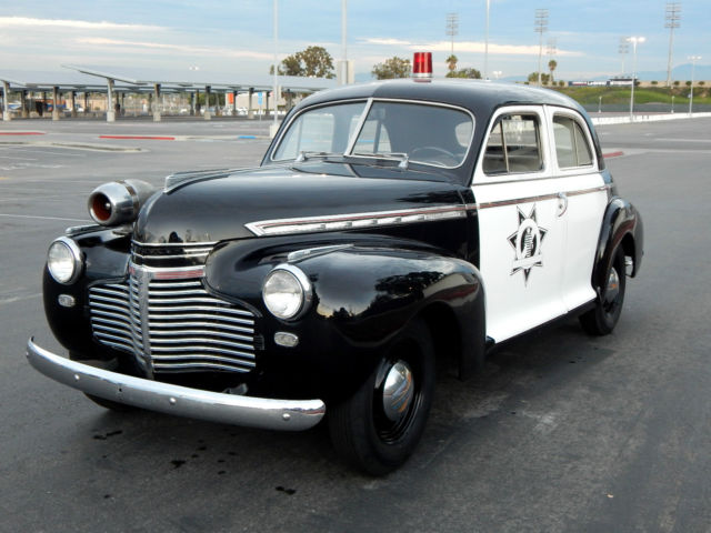 1941 chevrolet special deluxe police squad car / sedan **no reserve**