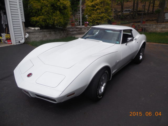 1974 corvette stingray, 350ci, 4 seed