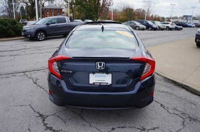 used 2018 honda civic ex-l sedan sandusky, oh 44870 for sale in bay view, ohio