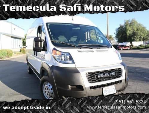 2021 ram promaster 2500 high roof in rancho california, california