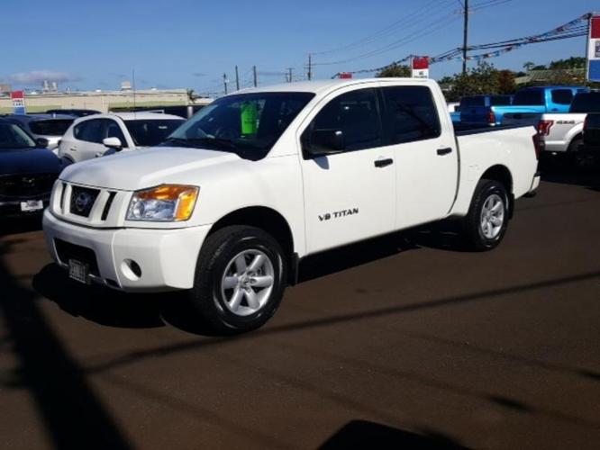 2011 nissan titan s 4x4 s 4dr crew cab swb pickup for sale in lihue, hawaii
