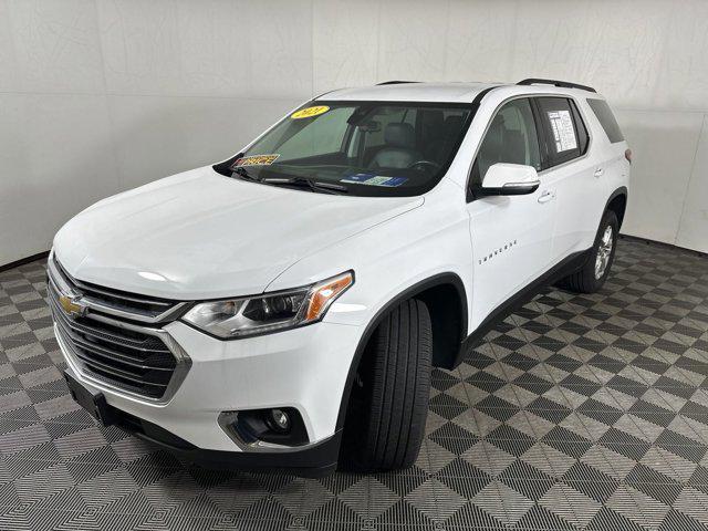 2021 chevrolet traverse lt leather