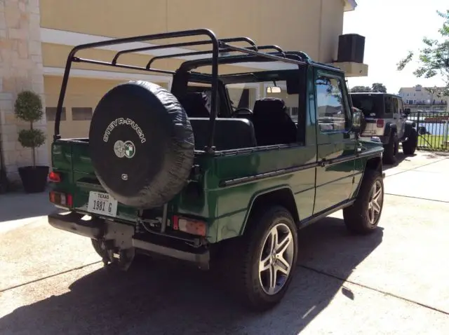 1981 mercedes g300gd convertible soft top