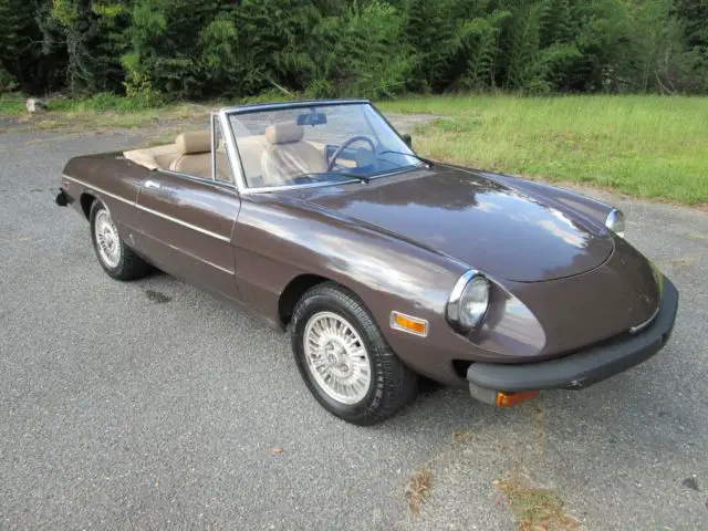 1979 alfa romeo spider 54k!!! $8k in receipts new clutch spica pump valve job