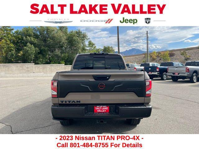 2023 nissan titan pro-4x