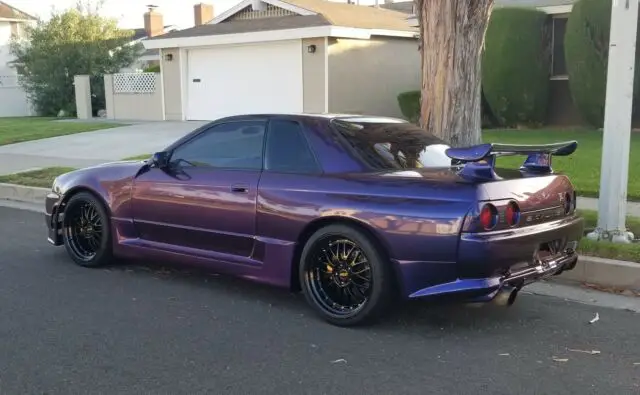 nissan skyline gtr r32 mpiii r34 z tune carbon fiber front end wing and kit gt-r