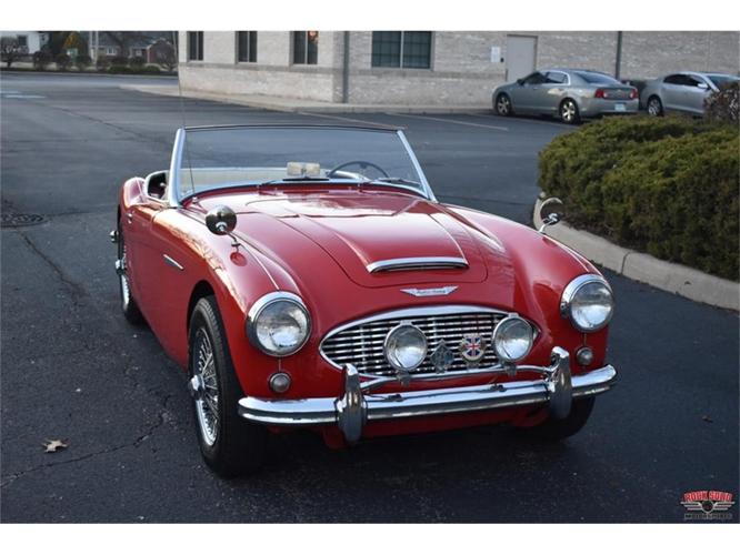 1960 austin-healey 3000 in elkhart, indiana